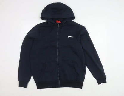 Mens UK Size S Slazenger Black Basic Jacket