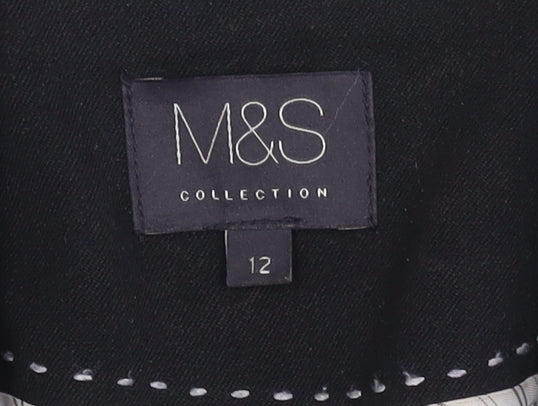 Marks and Spencer Women's Black 12 Blazer, Classic Style