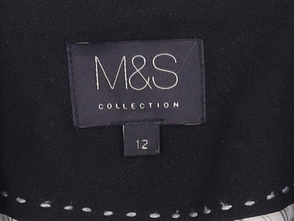 Marks and Spencer Women's Black 12 Blazer, Classic Style