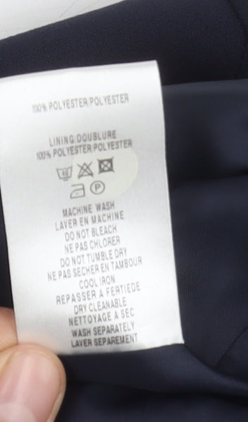 Eastex Women's Blue Suit Jacket, Size 12, Lined