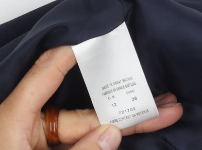 Eastex Women's Blue Suit Jacket, Size 12, Lined