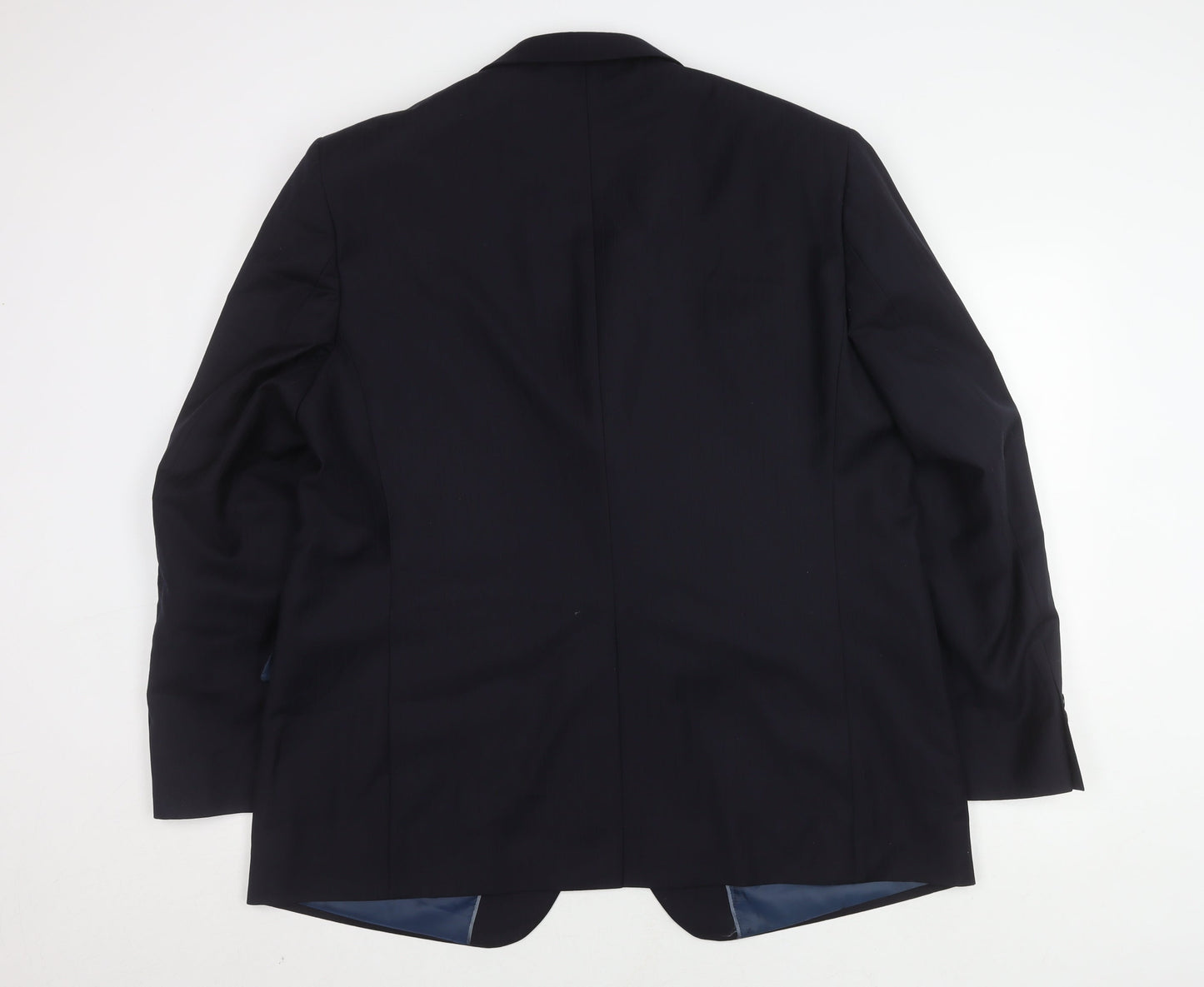 Mens UK Size 48 Marks and Spencer Regular Blue Suit Jacket