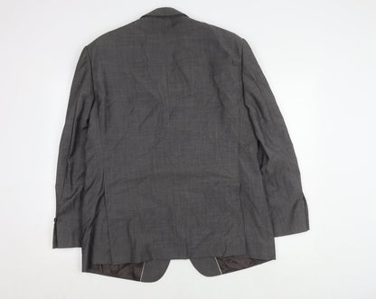 Mens UK Size 42 Marks and Spencer Regular Black Suit Jacket