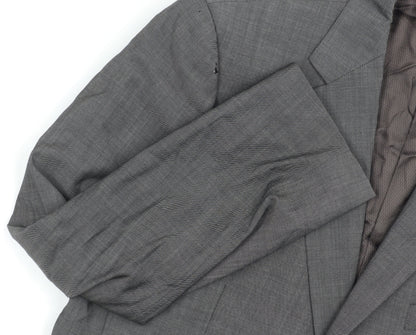 Mens UK Size 42 Marks and Spencer Regular Black Suit Jacket