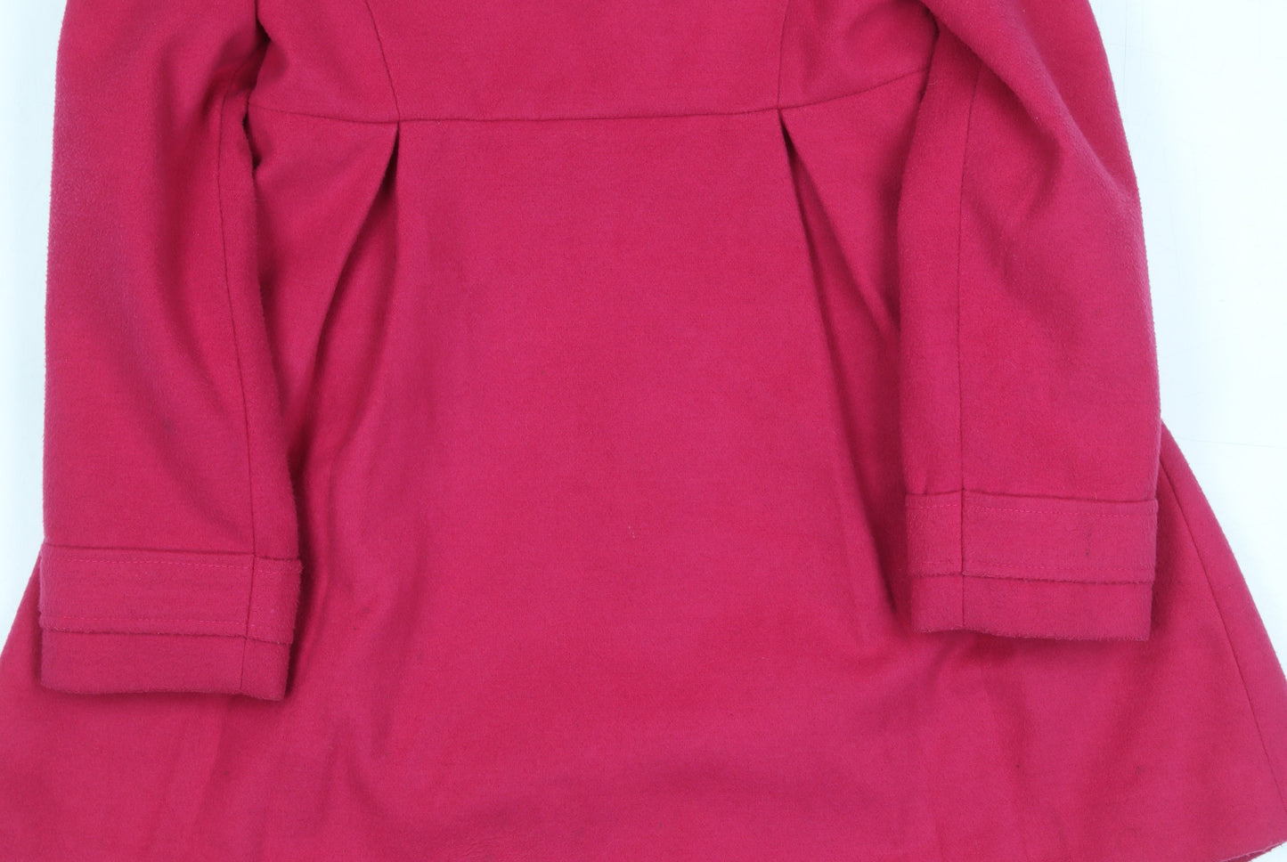 Mini Club Girls Pink Faux Fur Trim Coat 5-6 Years
