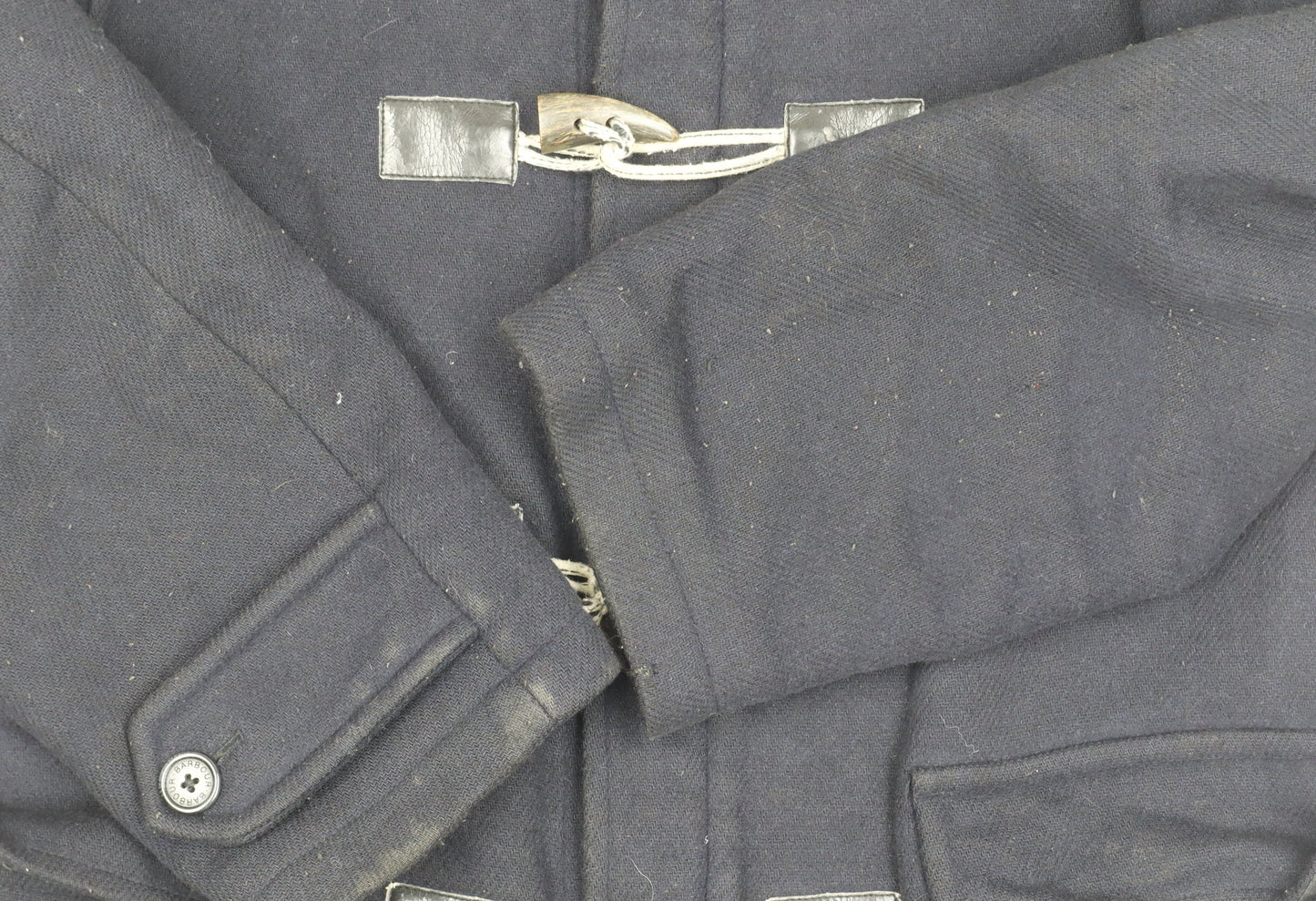 Barbour Men’s Black Full Zip Coat Size M