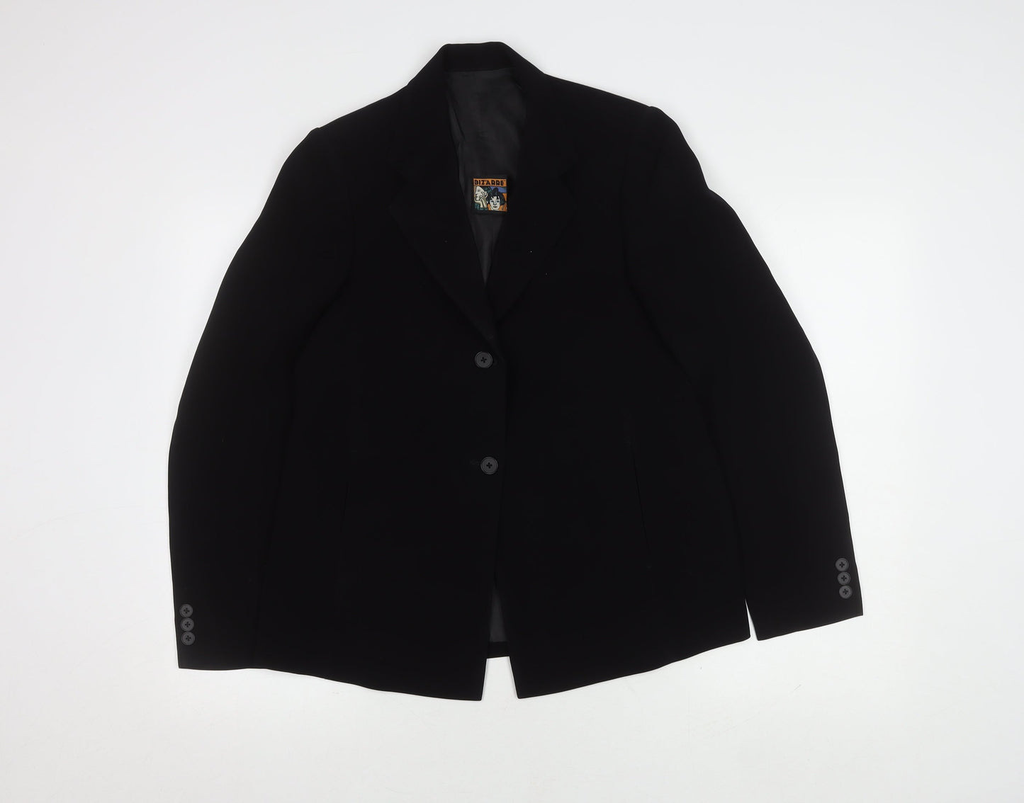 Bizarre Women's Black M Suit Jacket, Lined, Vintage