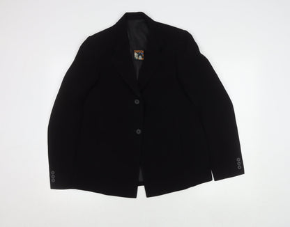 Bizarre Women's Black M Suit Jacket, Lined, Vintage