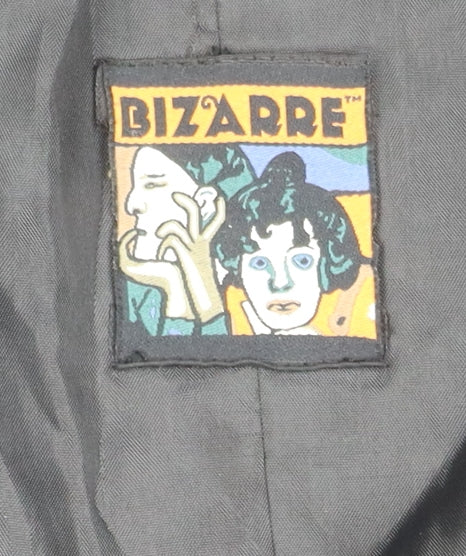 Bizarre Women's Black M Suit Jacket, Lined, Vintage