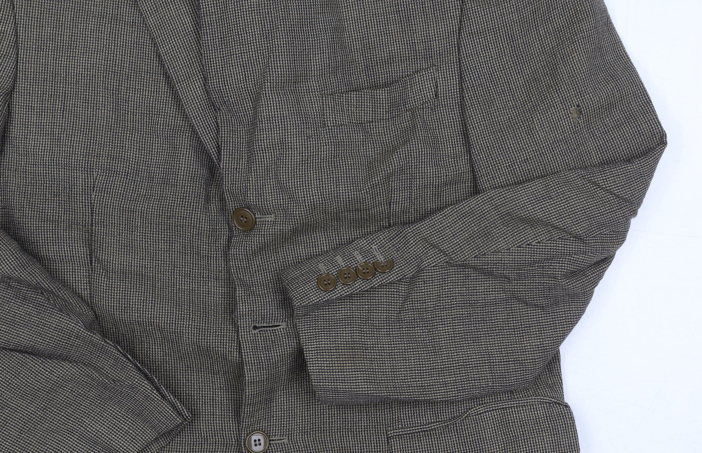 Mens UK Size 38 Savoy Taylors Guild Regular Brown Suit Jacket