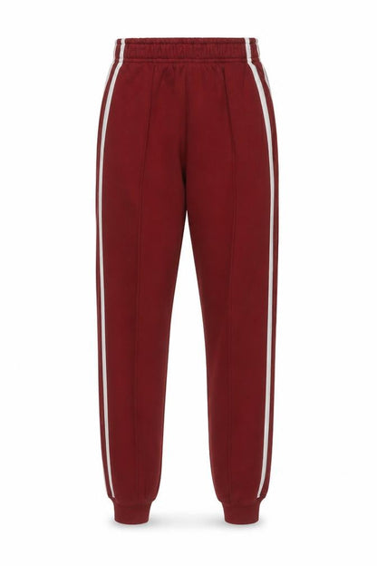 PrettyLittleThing Red Jogger Trousers Women Size 4