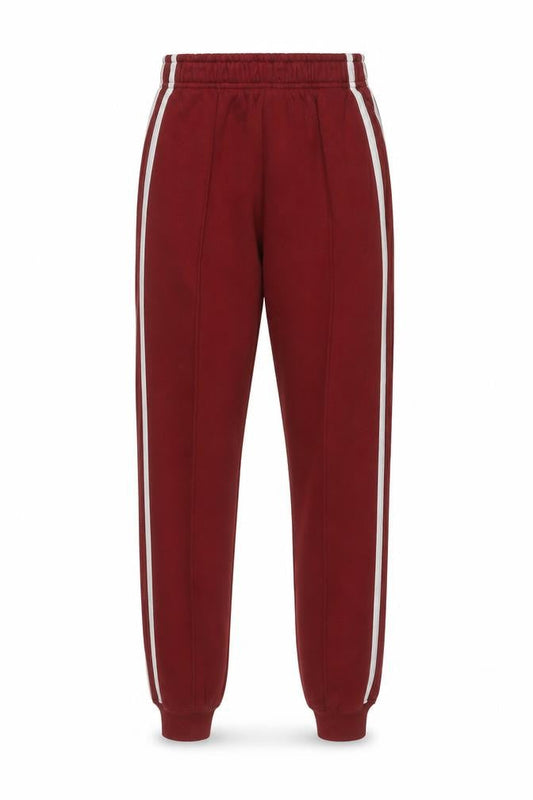 PrettyLittleThing Red Jogger Trousers Women Size 4