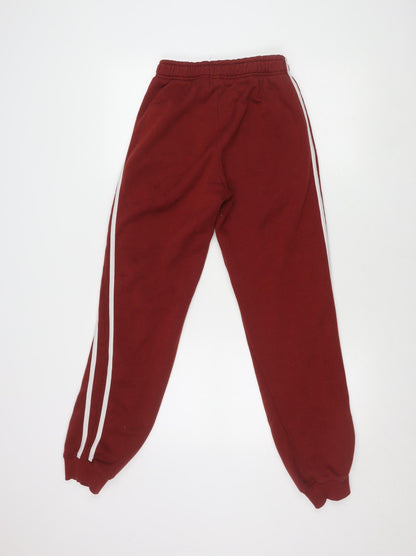 PrettyLittleThing Red Jogger Trousers Women Size 4
