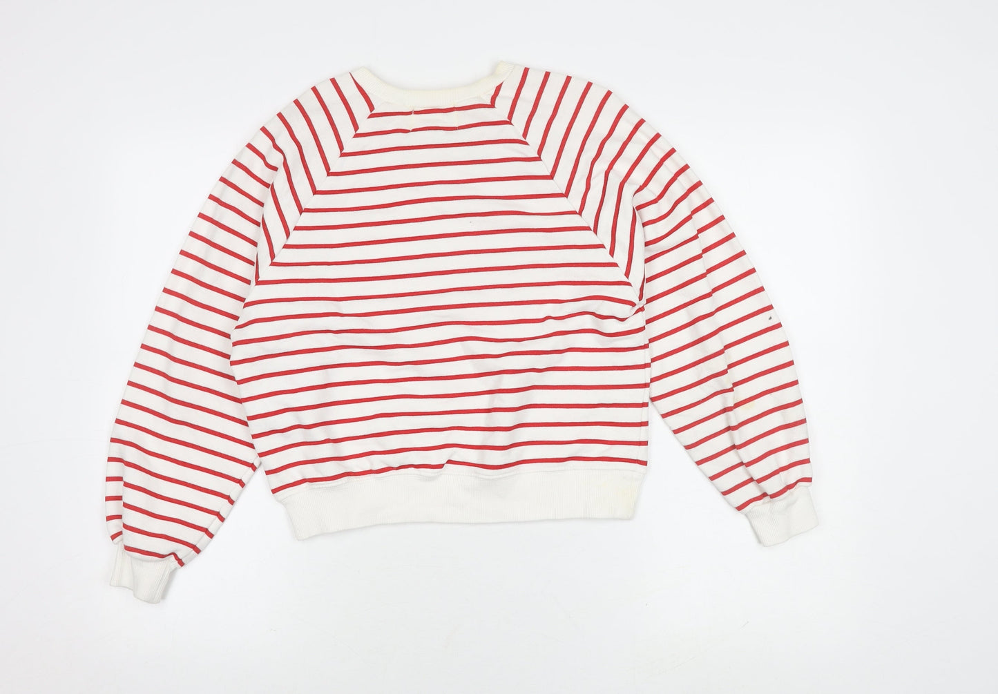 Zara Girls Red Striped Jumper, 13/14 Yrs, Lightweight Knit
