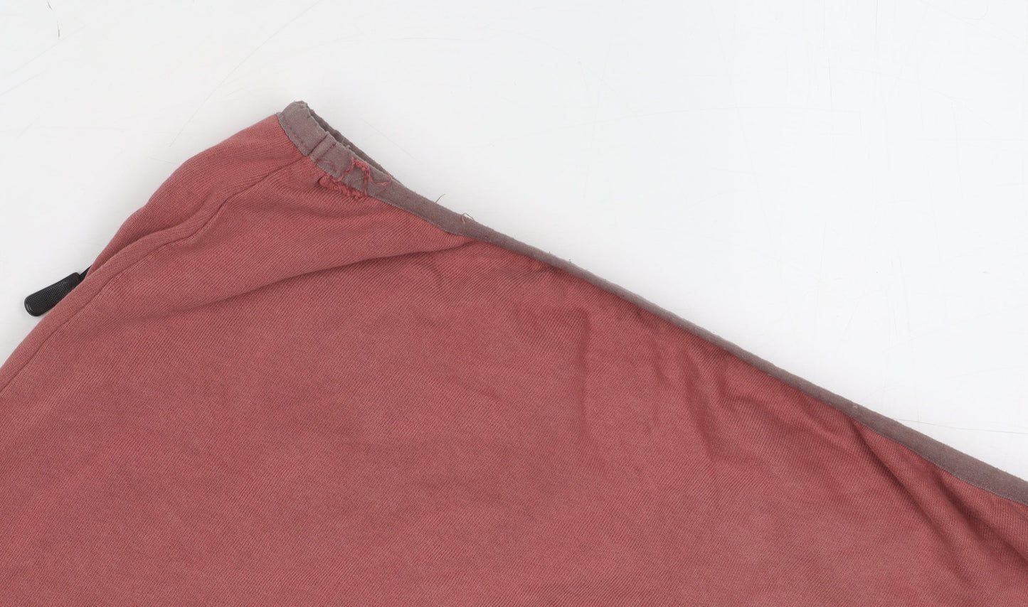 Unisex Adults UK Size M ASOS Design Red Henley Sweatshirt