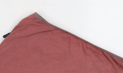Unisex Adults UK Size M ASOS Design Red Henley Sweatshirt