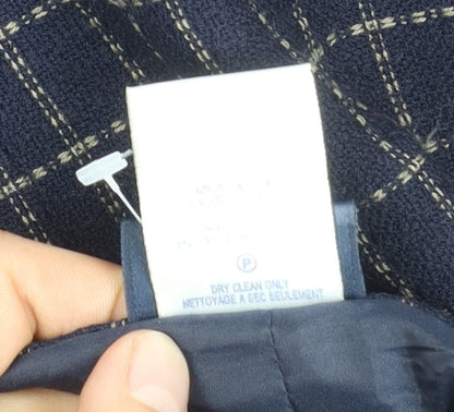 Alexon Women’s Blue Check Pencil Skirt Size 16