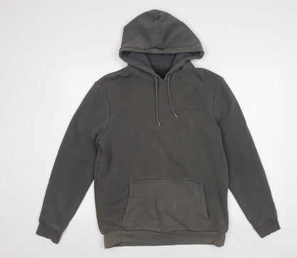Mens UK Size M River Island Grey Pullover Hoodie