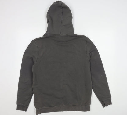 Mens UK Size M River Island Grey Pullover Hoodie