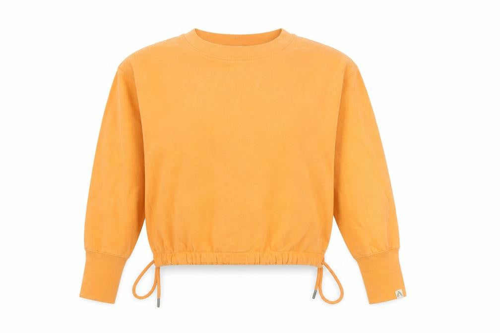 Womens UK Size S John Lewis Orange Pullover Sweatshirt