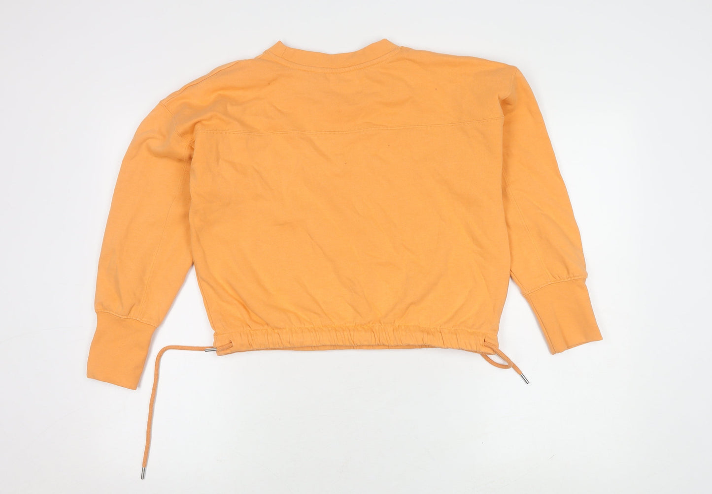 Womens UK Size S John Lewis Orange Pullover Sweatshirt