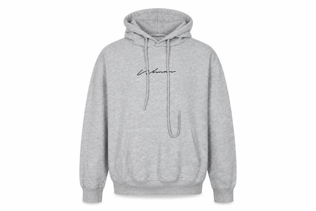 Womens UK Size 10 Boohoo Grey Pullover Hoodie