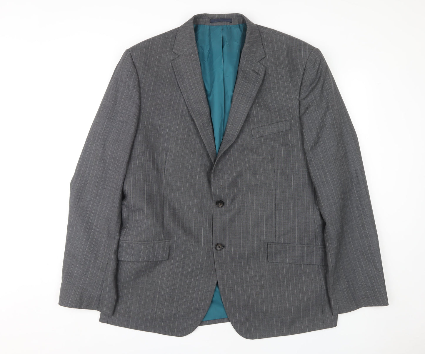 Mens UK Size 46 Marks and Spencer Regular Grey Suit Jacket