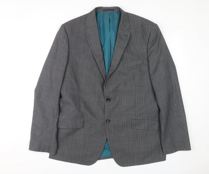 Mens UK Size 46 Marks and Spencer Regular Grey Suit Jacket