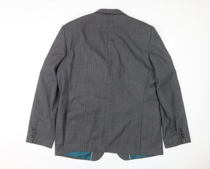 Mens UK Size 46 Marks and Spencer Regular Grey Suit Jacket