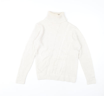 Womens UK Size S Therapy White Pullover Jumper