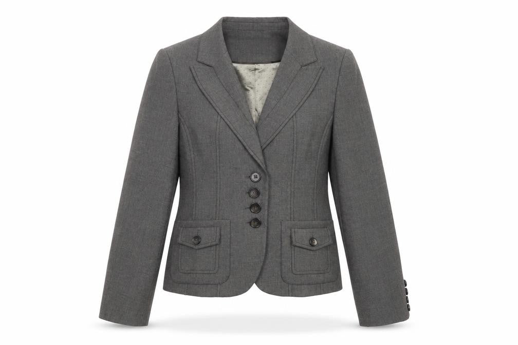 Womens UK Size 12 NEXT Regular Grey Blazer