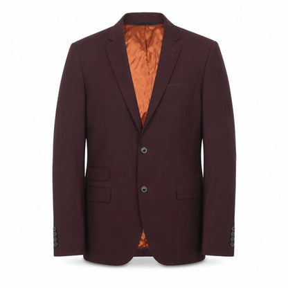 Zara Man Men's Red Blazer Jacket, Size 38, Stylish
