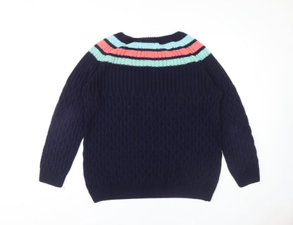 Womens UK Size L Sweater Shop Multicoloured Jumper Jumper