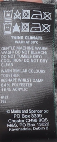 Womens UK Size S Marks and Spencer Grey Pullover Jumper