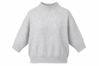 Womens UK Size 10 MNG Grey Pullover Jumper