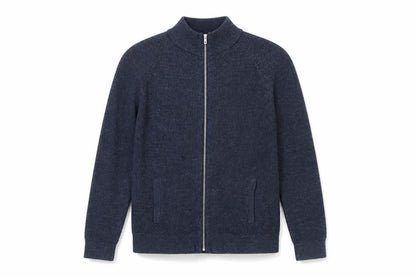 Mens UK Size S NEXT Blue Full Zip Jumper