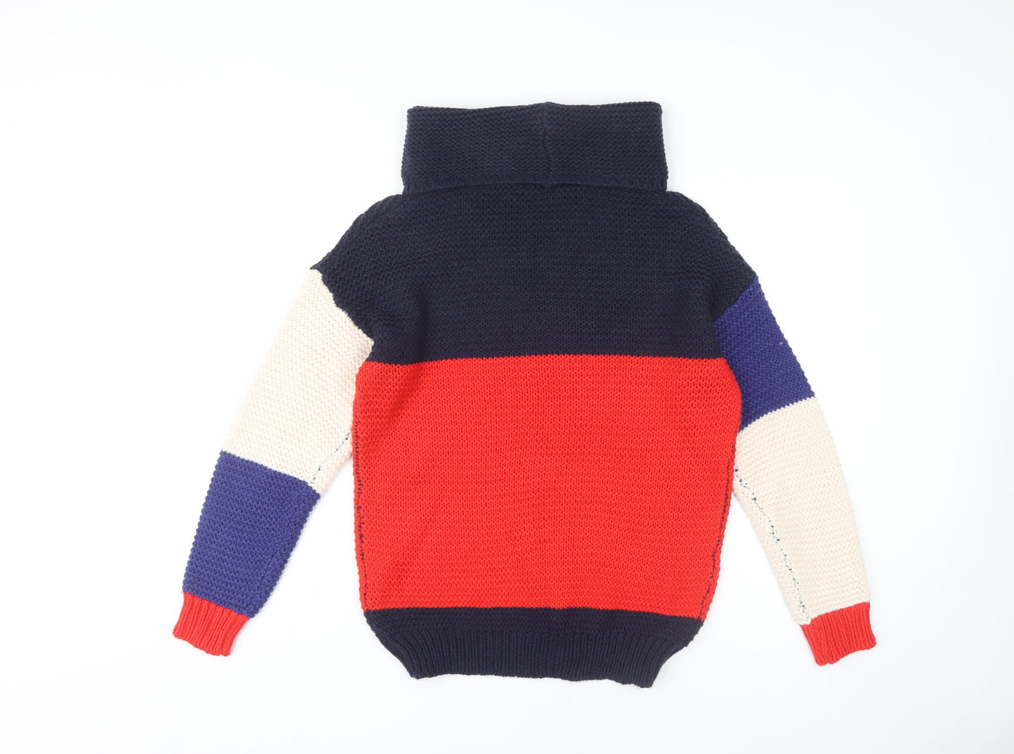 Womens UK Size XS Brave Soul Multicoloured Pullover Jumper
