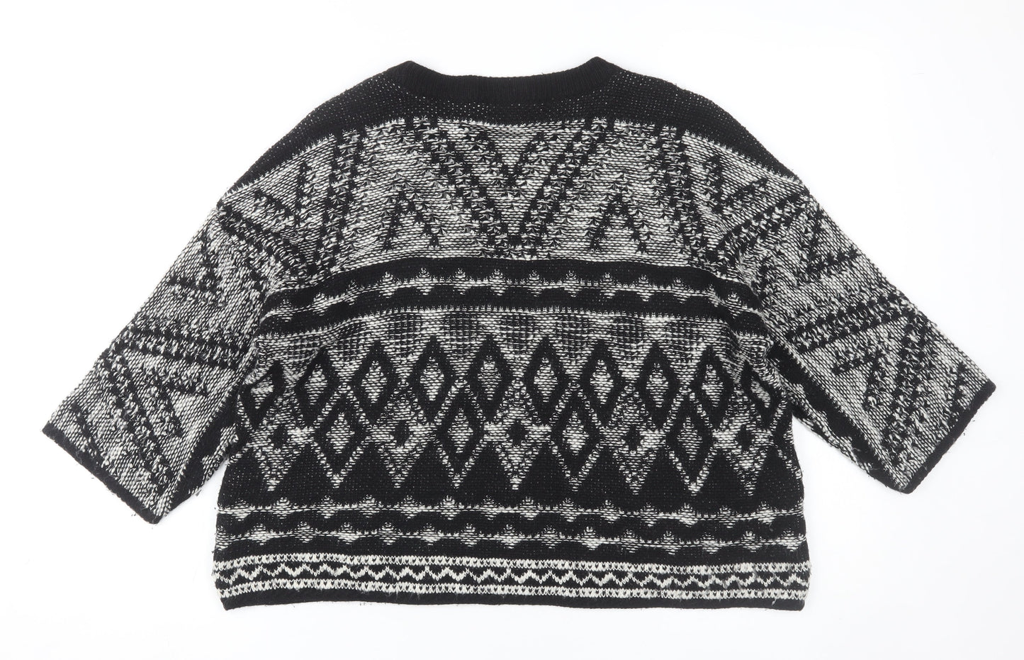 Womens UK Size M NEXT Black Pullover Jumper