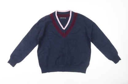 Womens UK Size M Marks and Spencer Blue Jumper Jumper