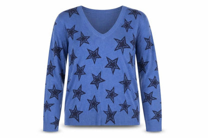 Womens UK Size 12 Marks and Spencer Blue Jumper Jumper