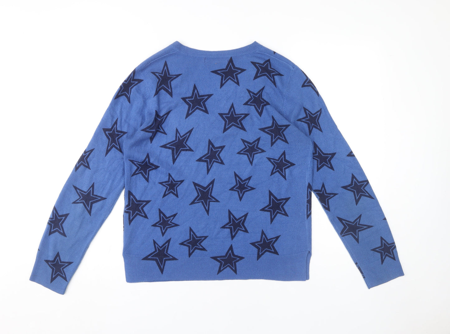 Womens UK Size 12 Marks and Spencer Blue Jumper Jumper