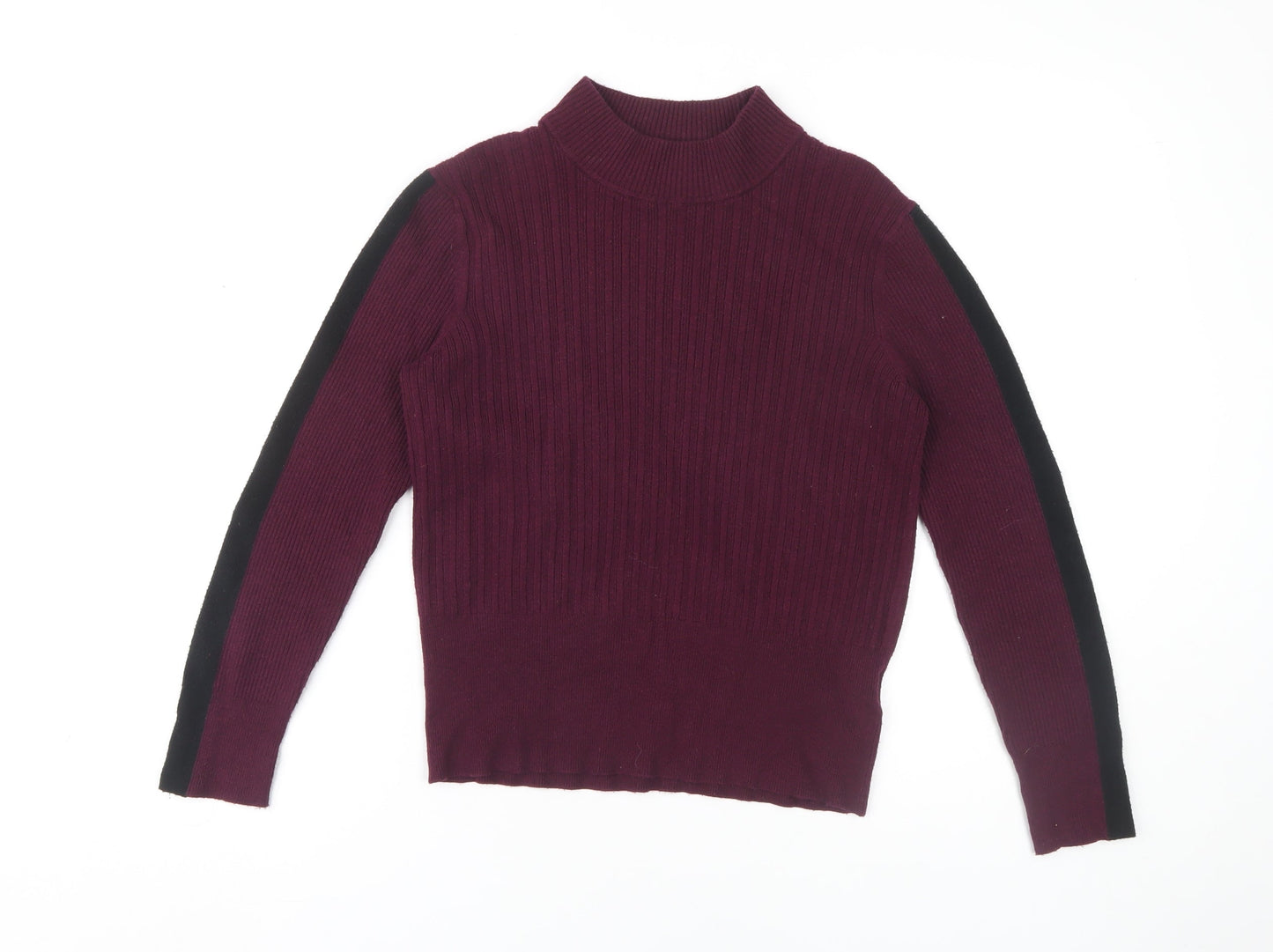 Womens UK Size 14 Marks and Spencer Purple Pullover Jumper