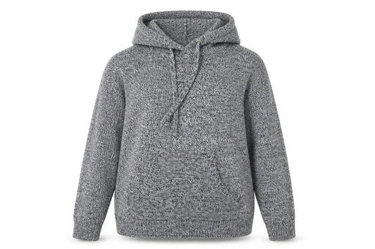 Womens UK Size M Brave Soul Grey Pullover Hoodie