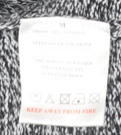 Brave Soul Women's Grey Pullover Hoodie, Size M, Casual