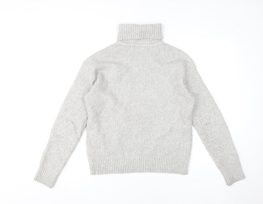 Womens UK Size S Marks and Spencer Grey Pullover Jumper