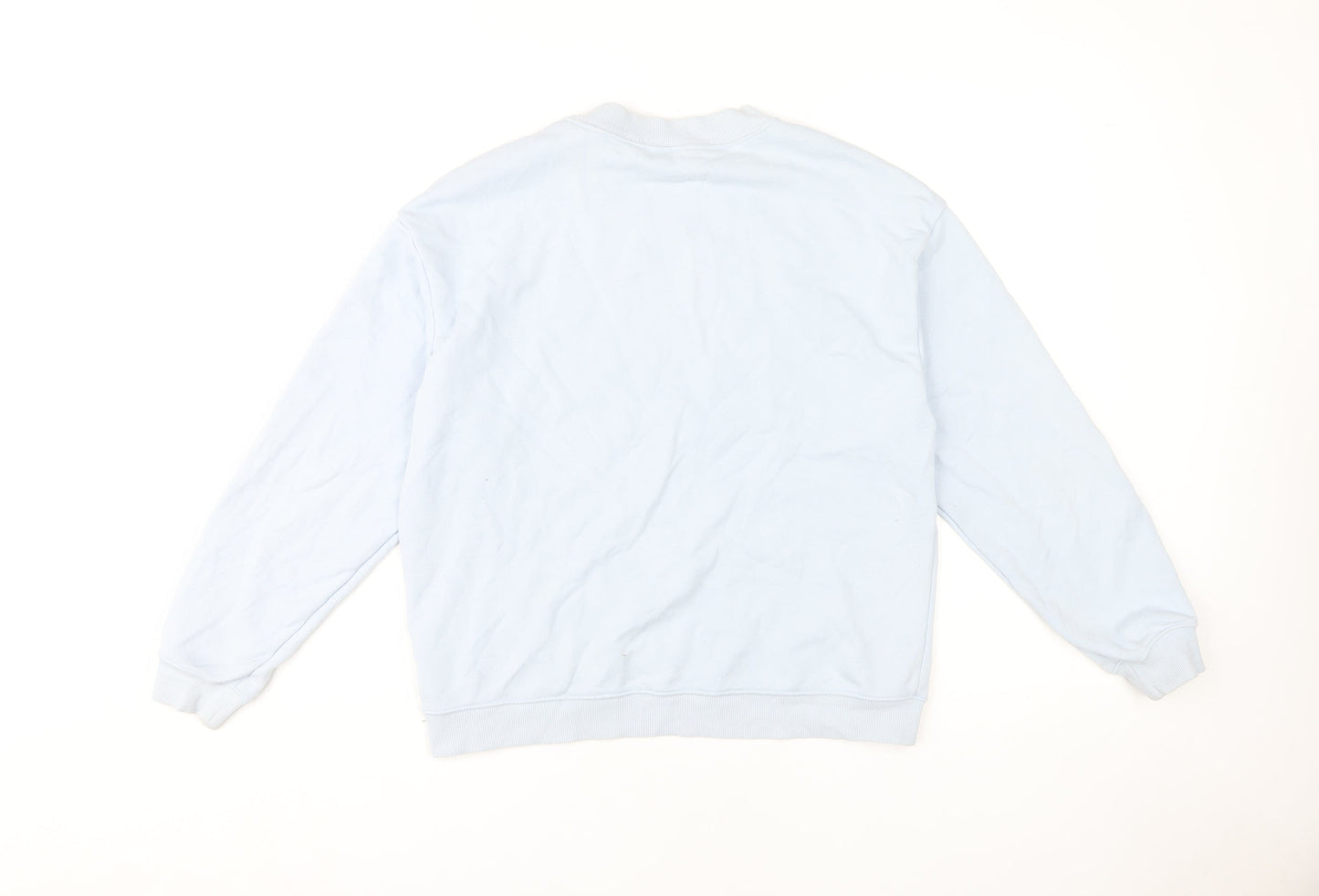 Monki Women's Blue S Pullover Sweatshirt