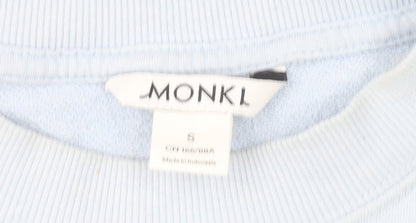 Monki Women's Blue S Pullover Sweatshirt