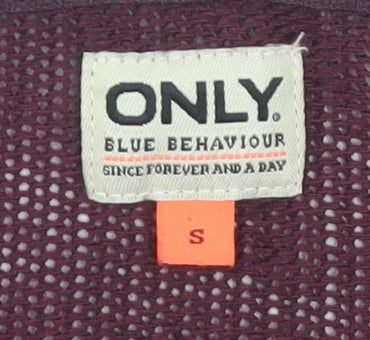 Womens UK Size S Only Purple Pullover Jumper