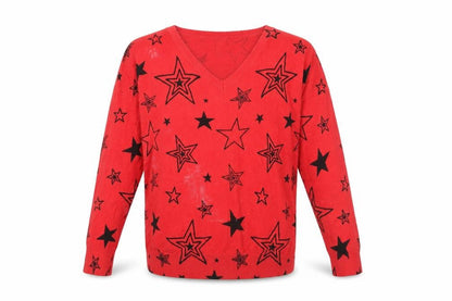 Womens UK Size 16 Capsule Red Pullover Jumper