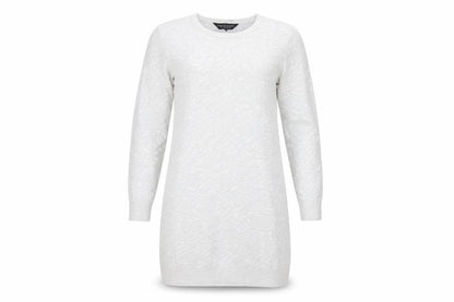 Dorothy Perkins Grey Jumper Dress - Women's Size 12